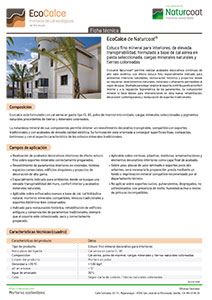 EcoCalce morteros de cal ecológicos de Naturcoat